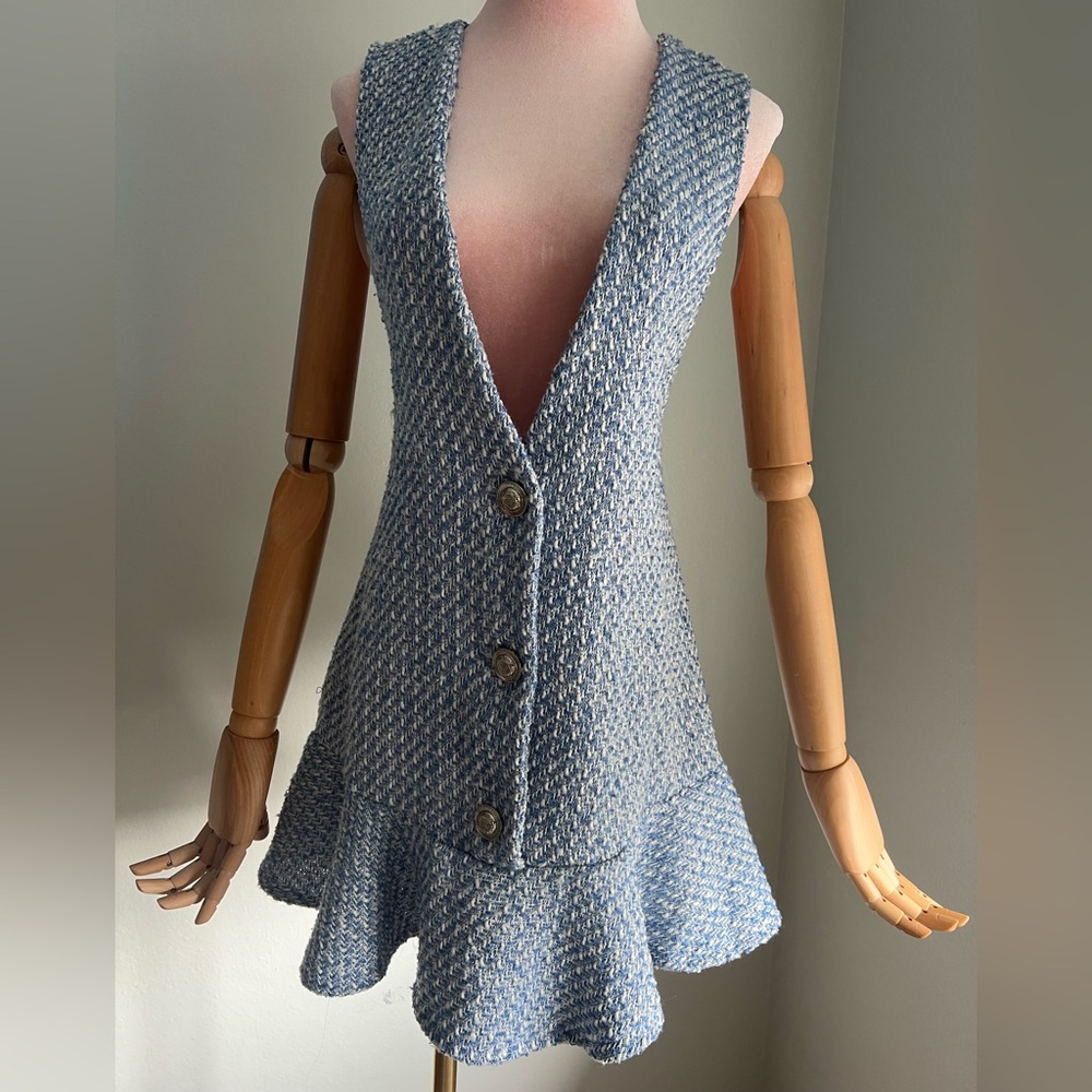 Blue mini dress / Zara